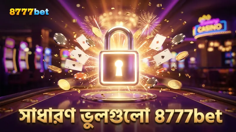 গেমারদের মধ্যে সবচেয়ে সাধারণ 8777bet লগইন ভুলগুলো
