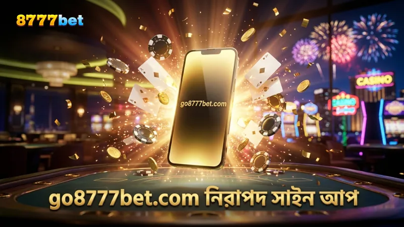 go8777bet.com সাইট থেকে নিরাপদ অ্যাকাউন্ট সাইন-আপ
