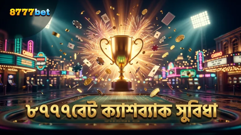 8777bet ভিআইপি মেম্বাররা ক্যাশব্যাক সুবিধা পেয়ে থাকেন নিয়মিত।