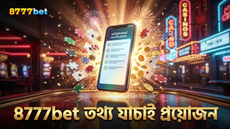 8777bet উত্তোলনে সঠিক তথ্য যাচাই অপরিহার্য।
