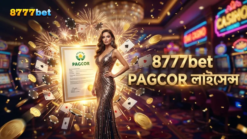 PAGCOR লাইসেন্স ও নিয়ন্ত্রকের অফিসিয়াল রেফারেন্স 8777bet-এ বিদ্যমান।