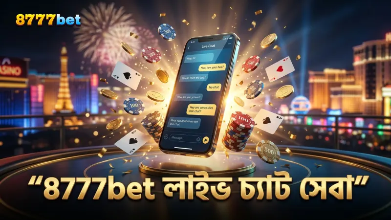 8777bet-এর লাইভ চ্যাটে দ্রুত সাড়া দেয়ার উদাহরণ