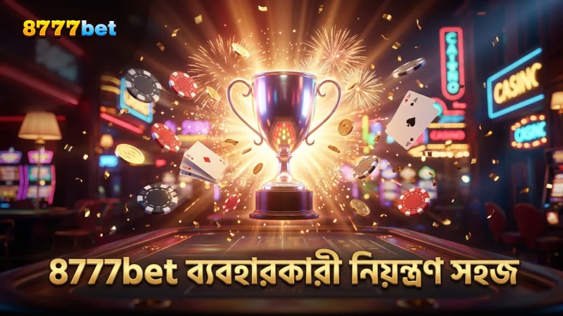 ব্যবহারকারী কুকি নিয়ন্ত্রণে সহজ নির্দেশনা প্রদান করে 8777bet