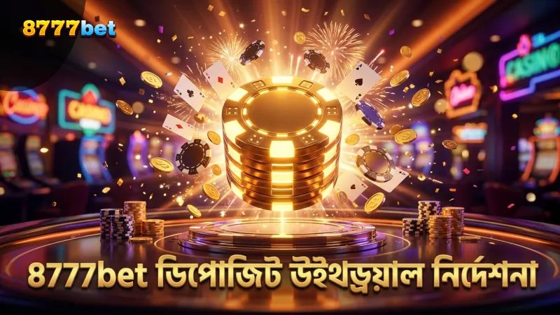 ডিপোজিট ও উইথড্রয়ালের জন্য 8777bet-এর সহজ মোবাইল নির্দেশনা অনুসরণ করুন