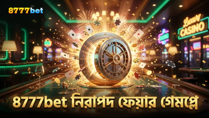 8777bet প্ল্যাটফর্মে নিরাপদ ও ফেয়ার Fortune Gems খেলার পরিবেশ।