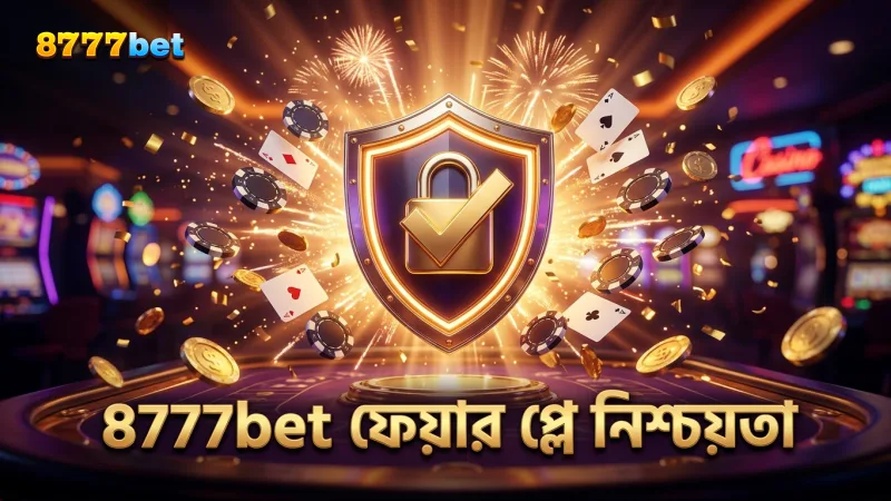 ফেয়ার প্লে এবং জেনুইন আরটিপি নিশ্চিত করে 8777bet।