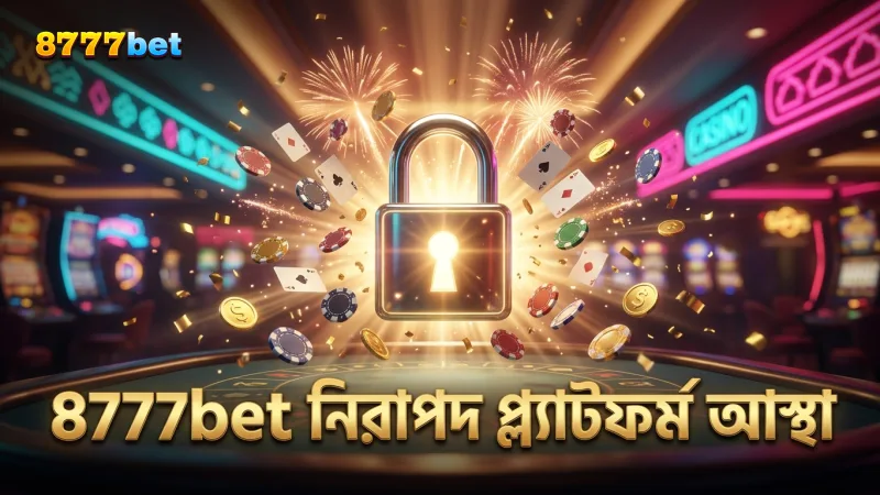 8777bet ক্যাসিনোর নিরাপদ এবং স্বচ্ছ প্ল্যাটফর্ম ব্যবহারকারীদের আস্থা অর্জন করে