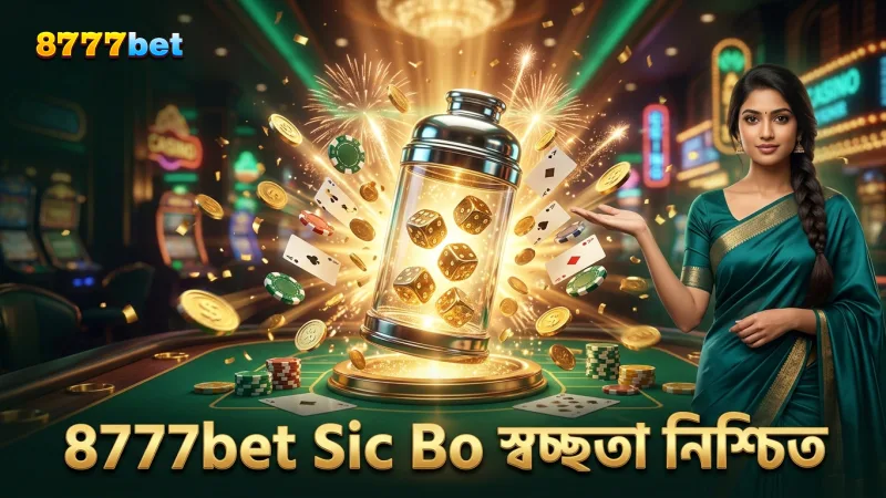 8777bet-এ Sic Bo গেমের স্বচ্ছতা ও ন্যায্যতার নিশ্চয়তা বজায় রাখুন