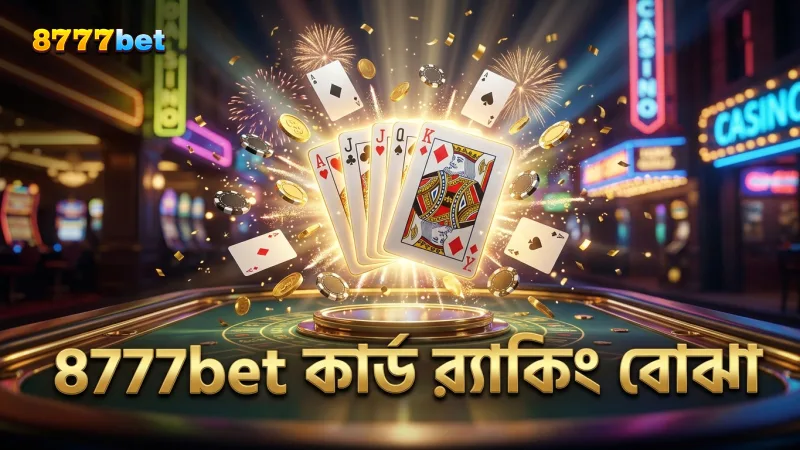 8777bet প্ল্যাটফর্মে কার্ড র‍্যাঙ্কিং ও সিকোয়েন্স বোঝা অপরিহার্য